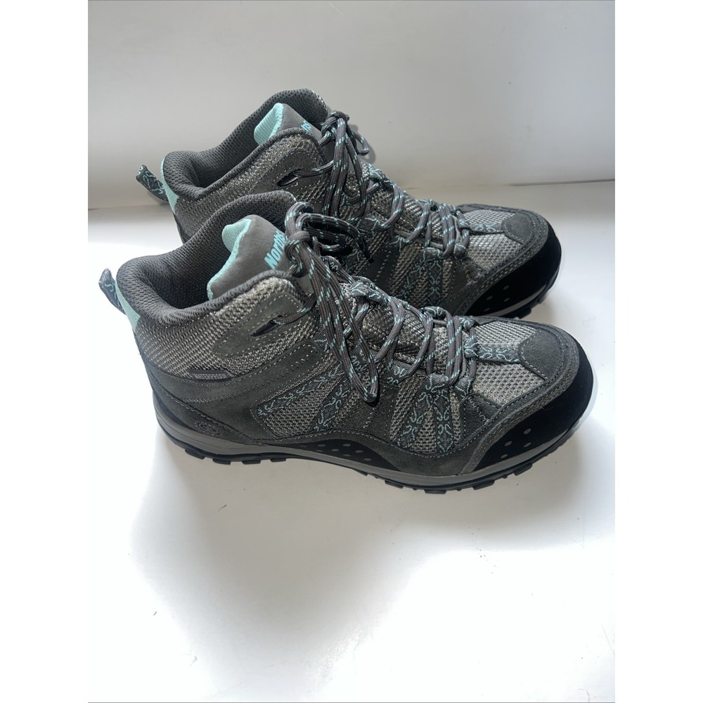 Women's Hiking Boots Northside Freemont Grey 8.5 Waterproof - Picture 4 of 8